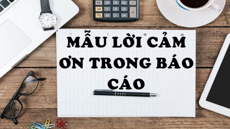 Một số lưu ý khi viết lời cảm ơn thực tập