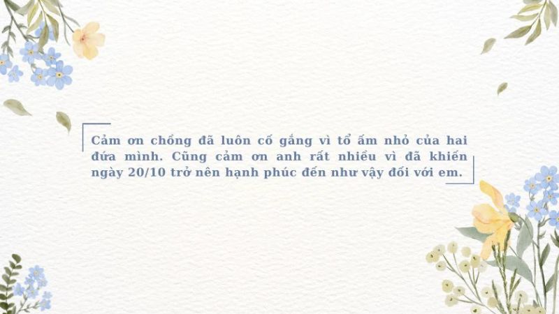 Lời chúc 20 10 hay cho cô giáo