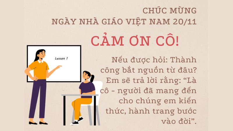 lời chúc ngày nhà giáo việt nam